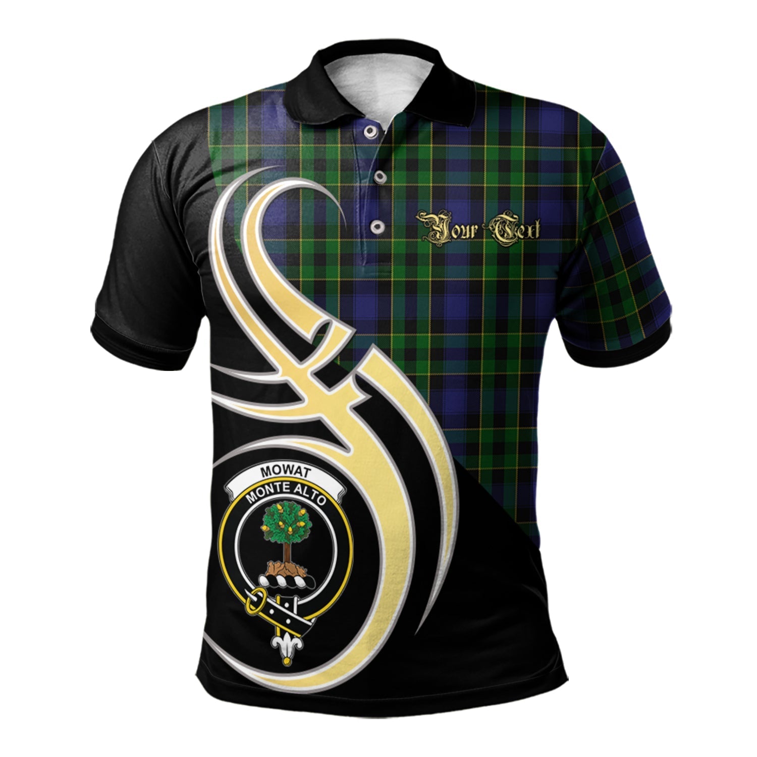 scotland-mowat-clan-crest-tartan-believe-in-me-polo-shirt