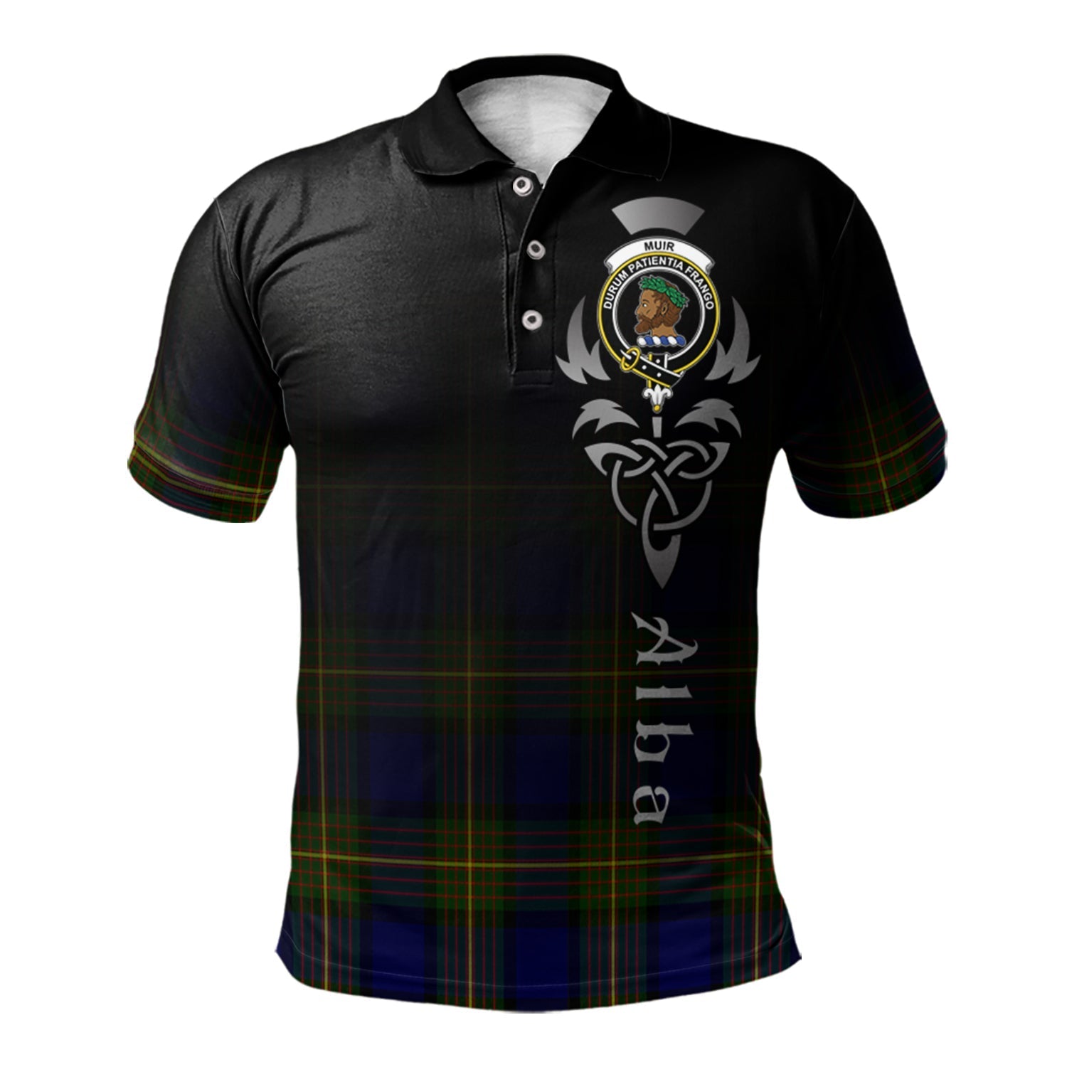 scottish-muir-clan-crest-tartan-alba-celtic-polo-shirt