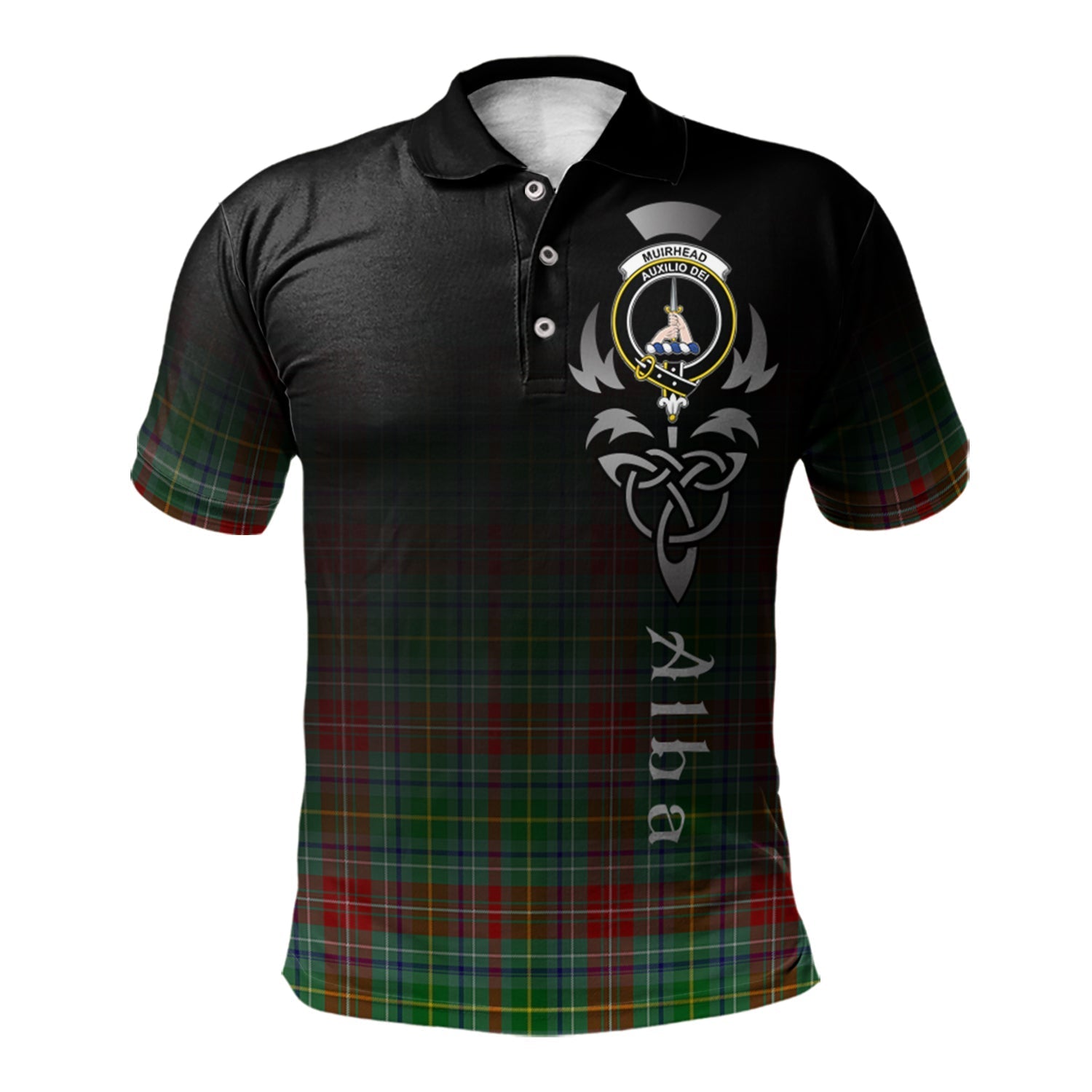 scottish-muirhead-clan-crest-tartan-alba-celtic-polo-shirt