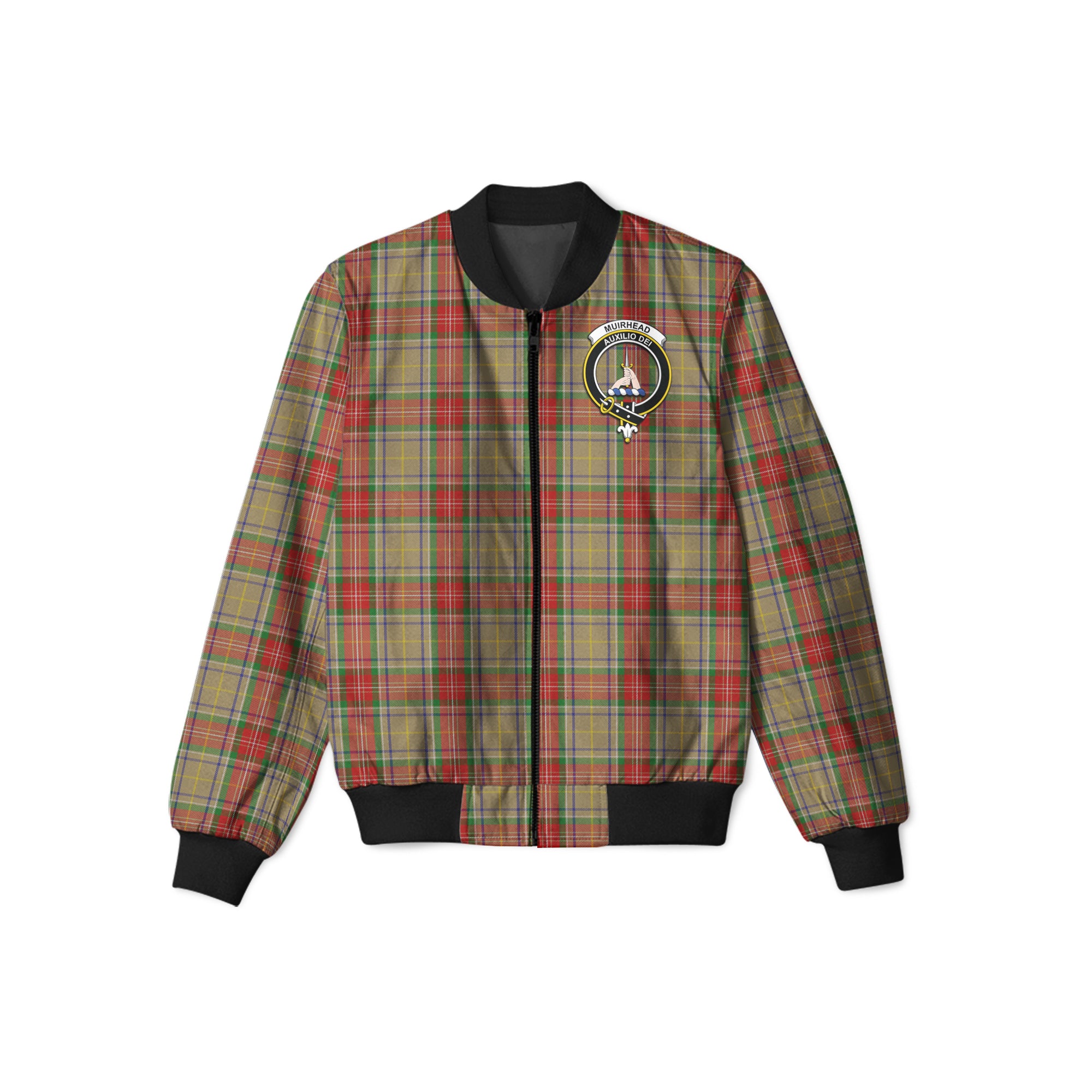 scottish-muirhead-old-clan-crest-tartan-bomber-jacket