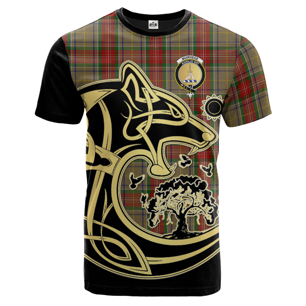 scottish-muirhead-old-clan-crest-celtic-wolf-tartan-t-shirt
