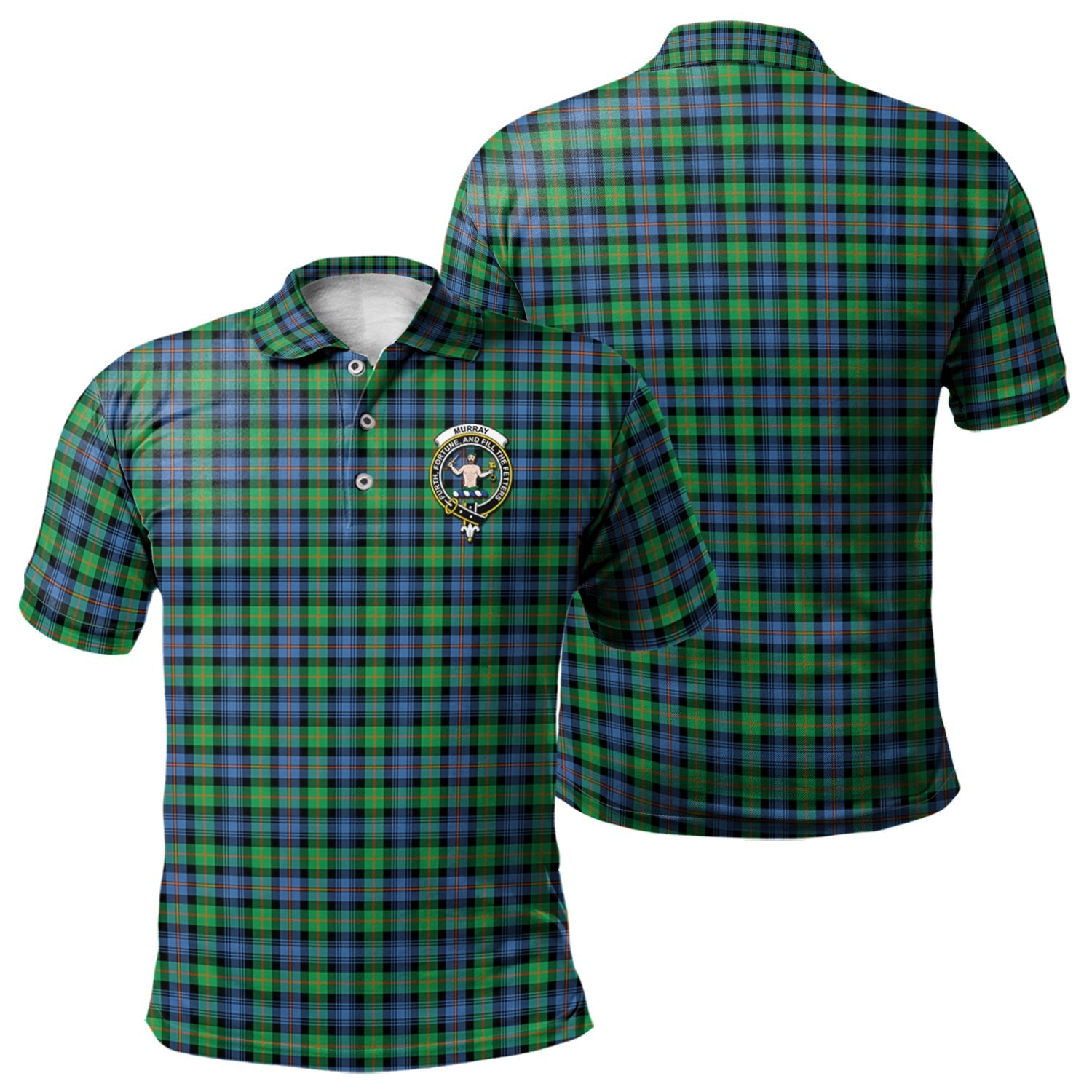scottish-murray-of-atholl-ancient-clan-crest-tartan-polo-shirt
