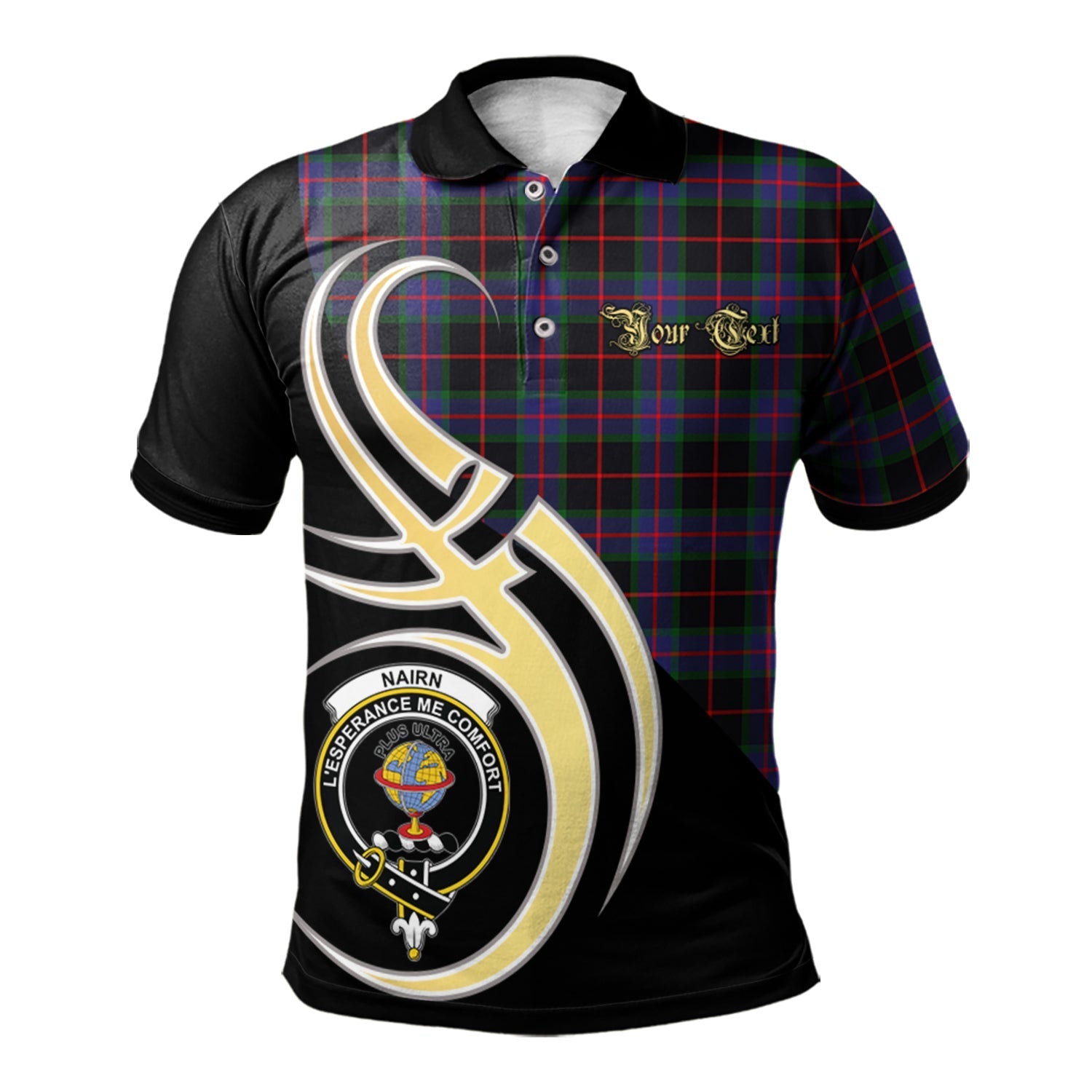 scotland-nairn-clan-crest-tartan-believe-in-me-polo-shirt