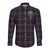 Nairn Tartan Long Sleeve Button Up Shirt with Scottish Family Crest K23
