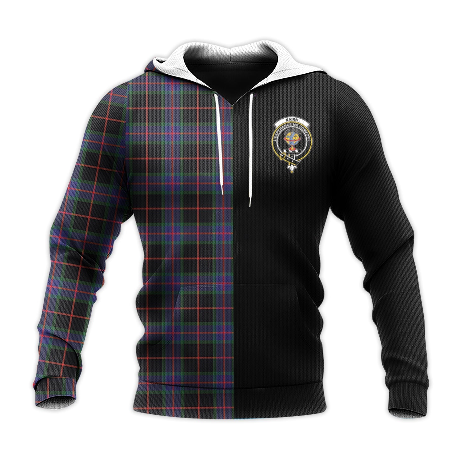 scottish-nairn-clan-crest-tartan-personalize-half-hoodie