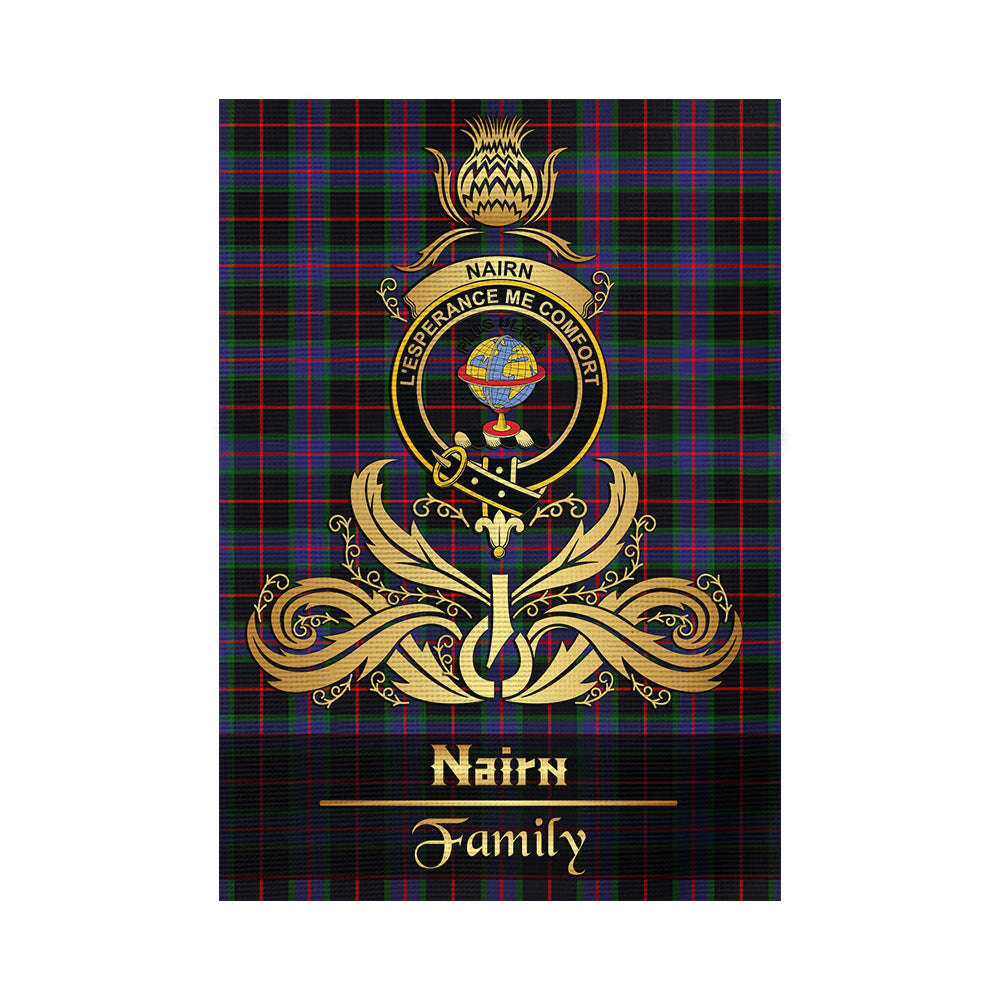 scottish-nairn-clan-crest-family-golden-thistle-tree-tartan-garden-flag