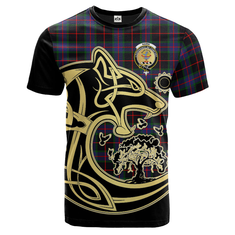 scottish-nairn-clan-crest-celtic-wolf-tartan-t-shirt