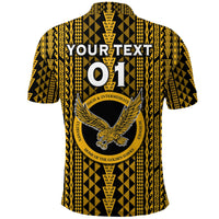 Custom Hawaii Nanakuli School Polo Shirt Golden Hawks Simple Style LT8 - Wonder Print Shop