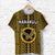 Custom Hawaii Nanakuli School T Shirt Golden Hawks Simple Style LT8 - Wonder Print Shop