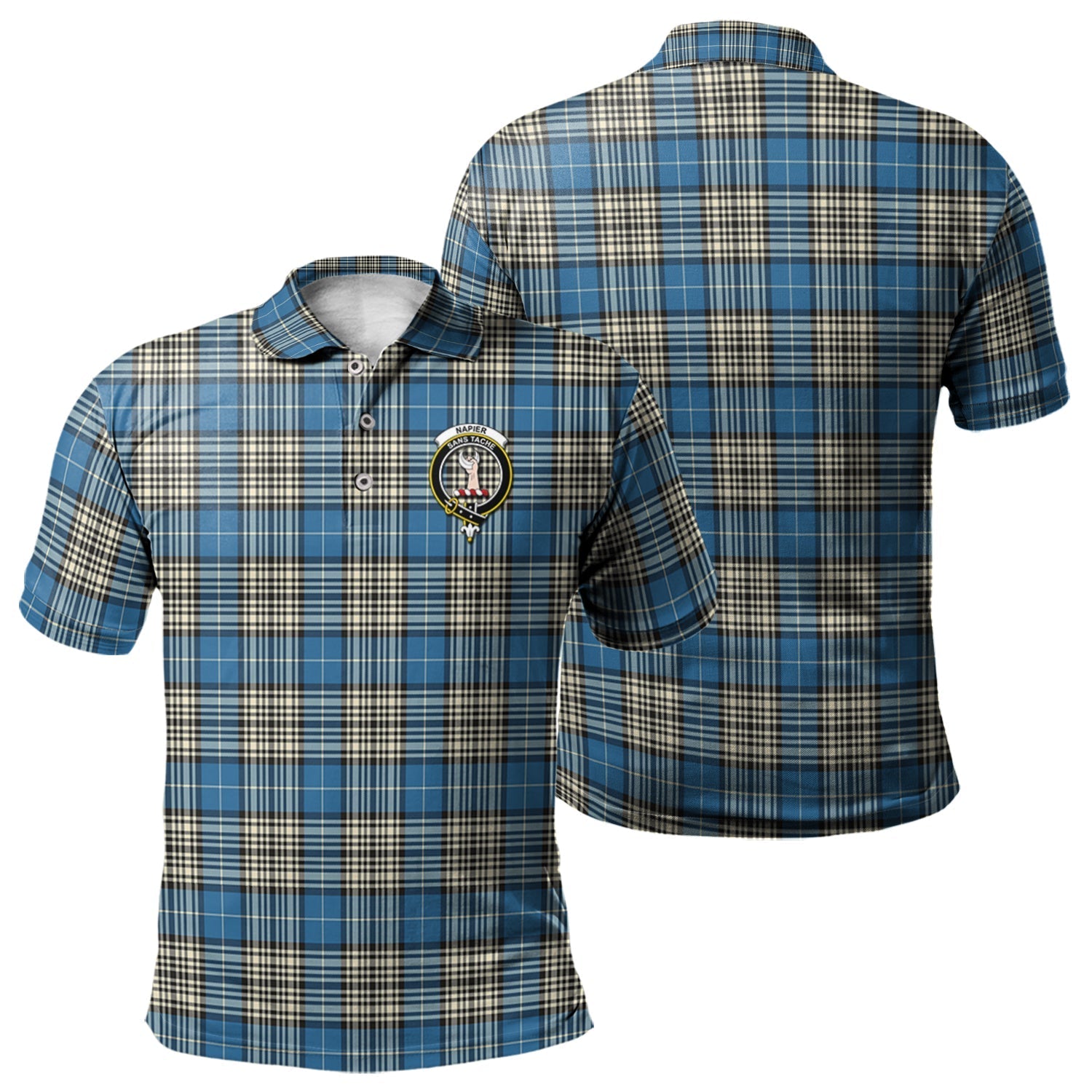 scottish-napier-ancient-clan-crest-tartan-polo-shirt