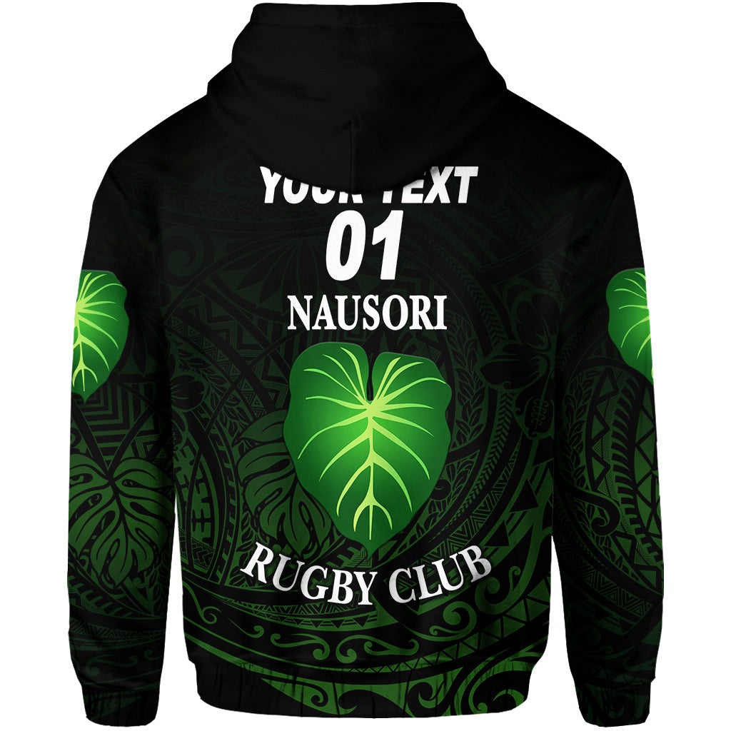 Custom Fiji Nausori Rugby Hoodie Original Style, Custom Text And Number LT8 - Wonder Print Shop