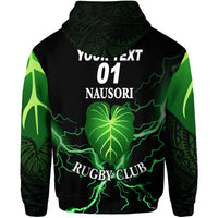 Custom Fiji Nausori Rugby Hoodie Simple Style, Custom Text And Number LT8 - Wonder Print Shop