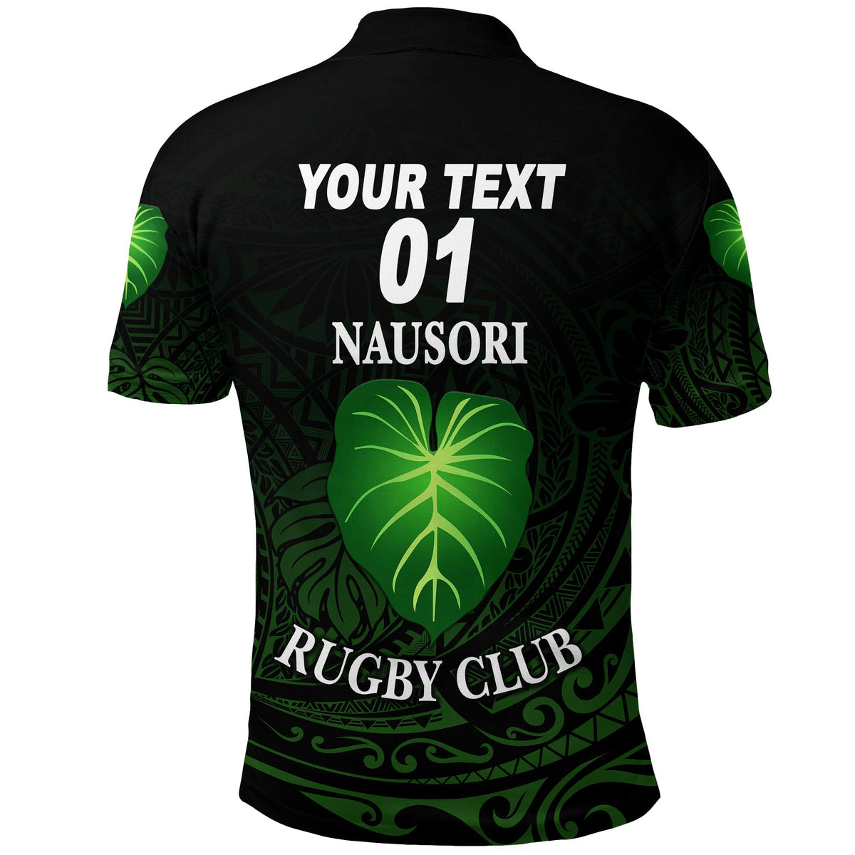 Custom Fiji Nausori Rugby Polo Shirt Original Style, Custom Text And Number LT8 - Wonder Print Shop