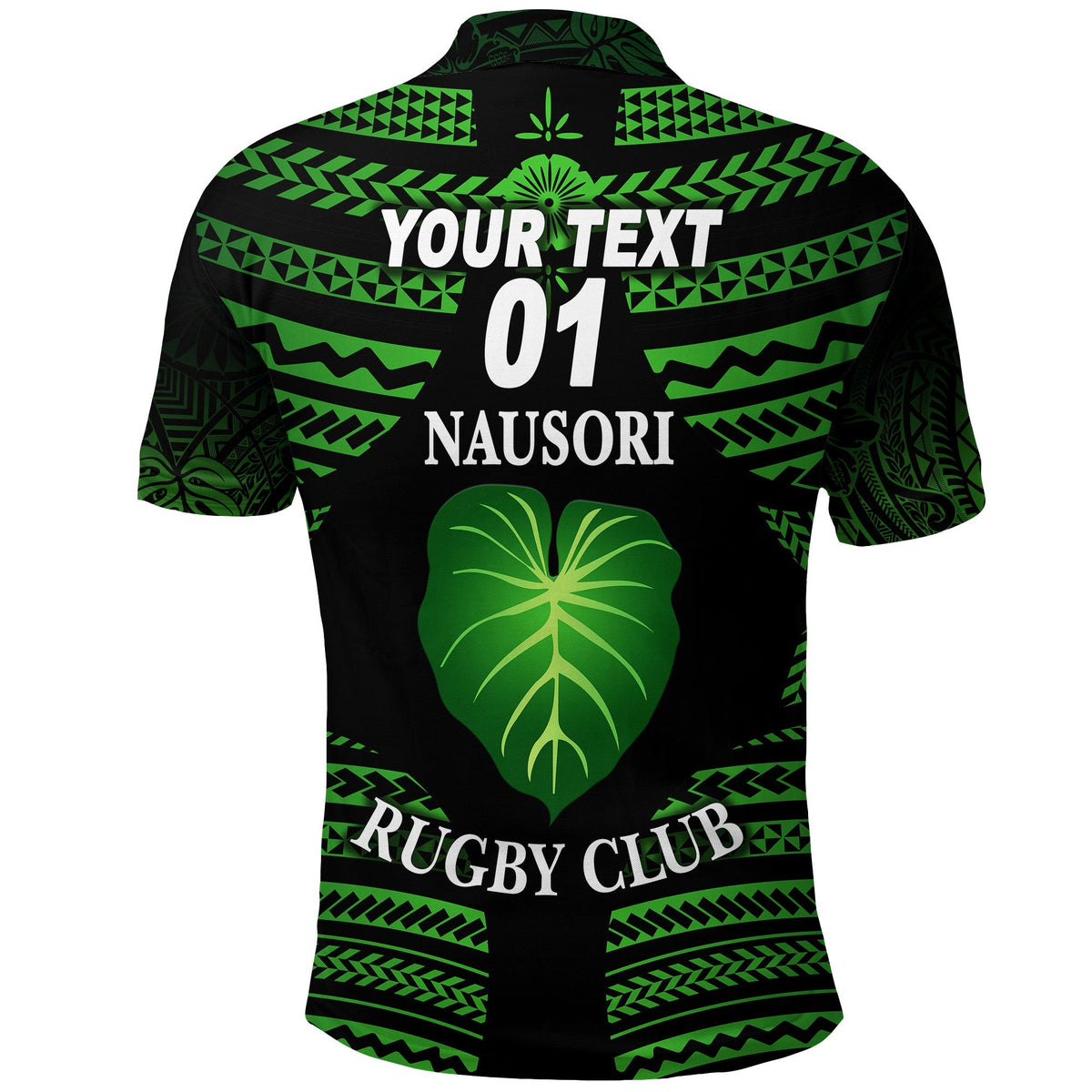 Custom Fiji Nausori Rugby Polo Shirt Creative Style, Custom Text And Number LT8 - Wonder Print Shop