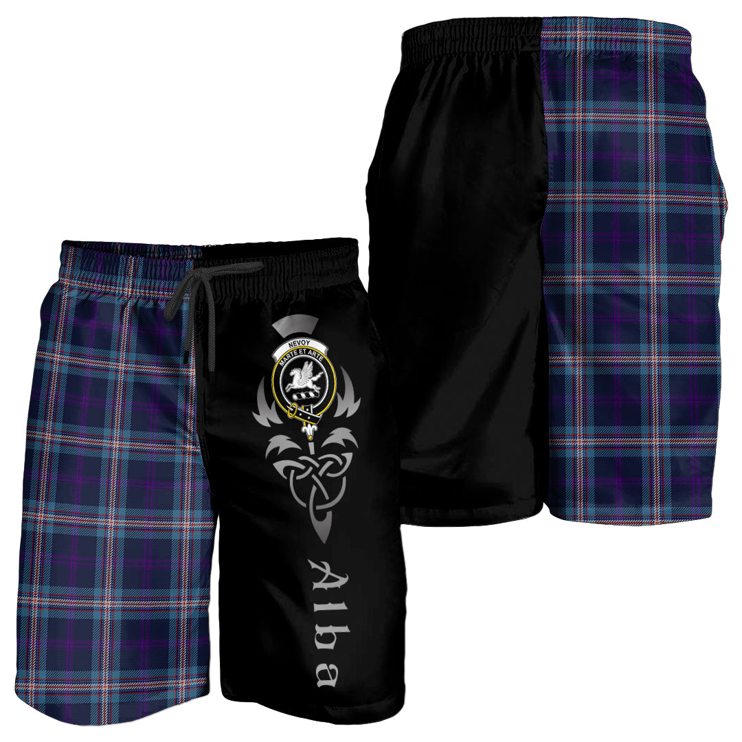 scottish-nevoy-clan-crest-alba-celtic-tartan-men-shorts