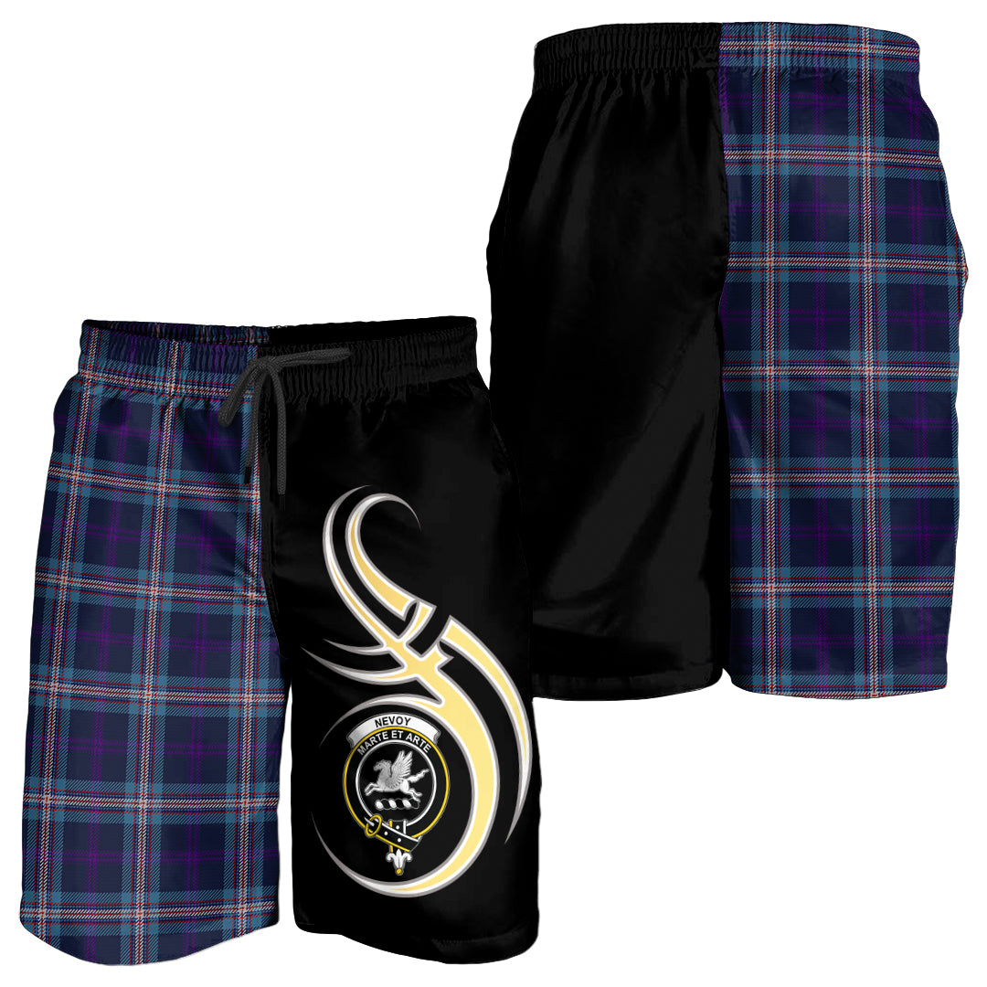 scottish-nevoy-clan-crest-believe-in-me-tartan-men-shorts