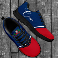 (Custom) Dominican Republic Sneakers Flag Personal Signature - Wonder Print Shop
