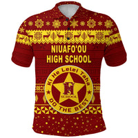 Niuafoou High School Polo Shirt Christmas Simple Style LT8 - Wonder Print Shop