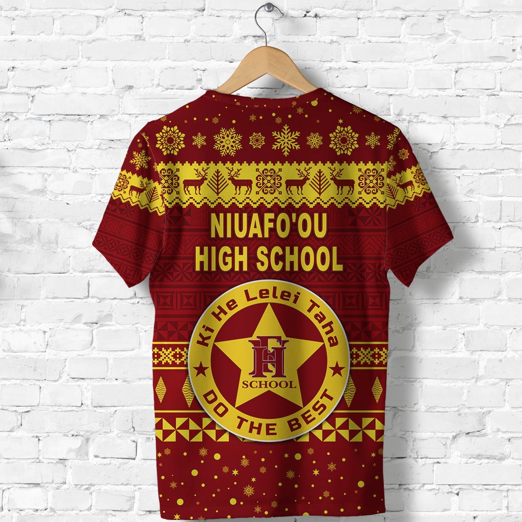 Niuafo'ou High School Christmas T Shirt Simple Style LT8 - Wonder Print Shop
