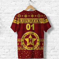 Custom Niuafoou High School Christmas T Shirt Simple Style LT8 - Wonder Print Shop