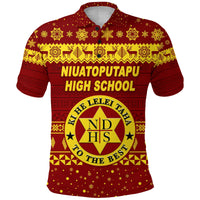 Niuatoputapu High School Polo Shirt Christmas Simple Style LT8 - Wonder Print Shop
