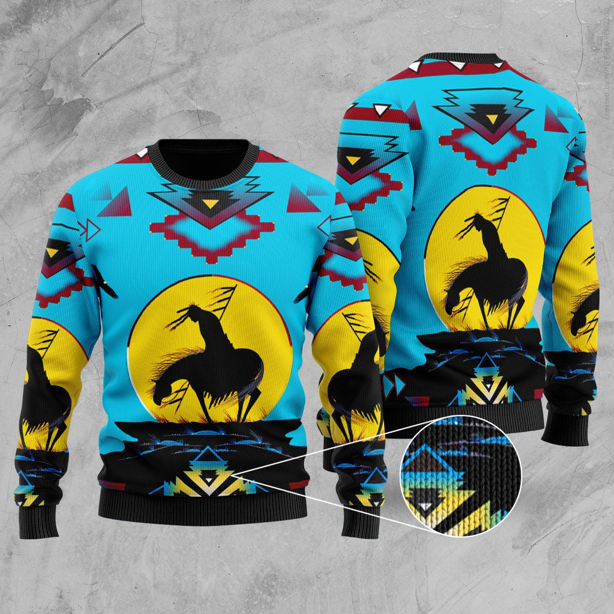 Trail Of Tear Native American Sweater LT10 - Wonder Print Shop