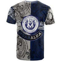 Hawaii Moanalua High School Custom T Shirt Moanalua High School Polynesian With Falcon Pattern LT10 - Wonder Print Shop