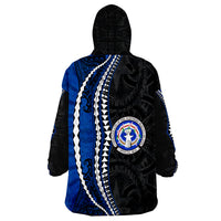 Northern Mariana Islands Kanaloa Tatau Gen MP Wearable Blanket Hoodie - Wonder Print Shop