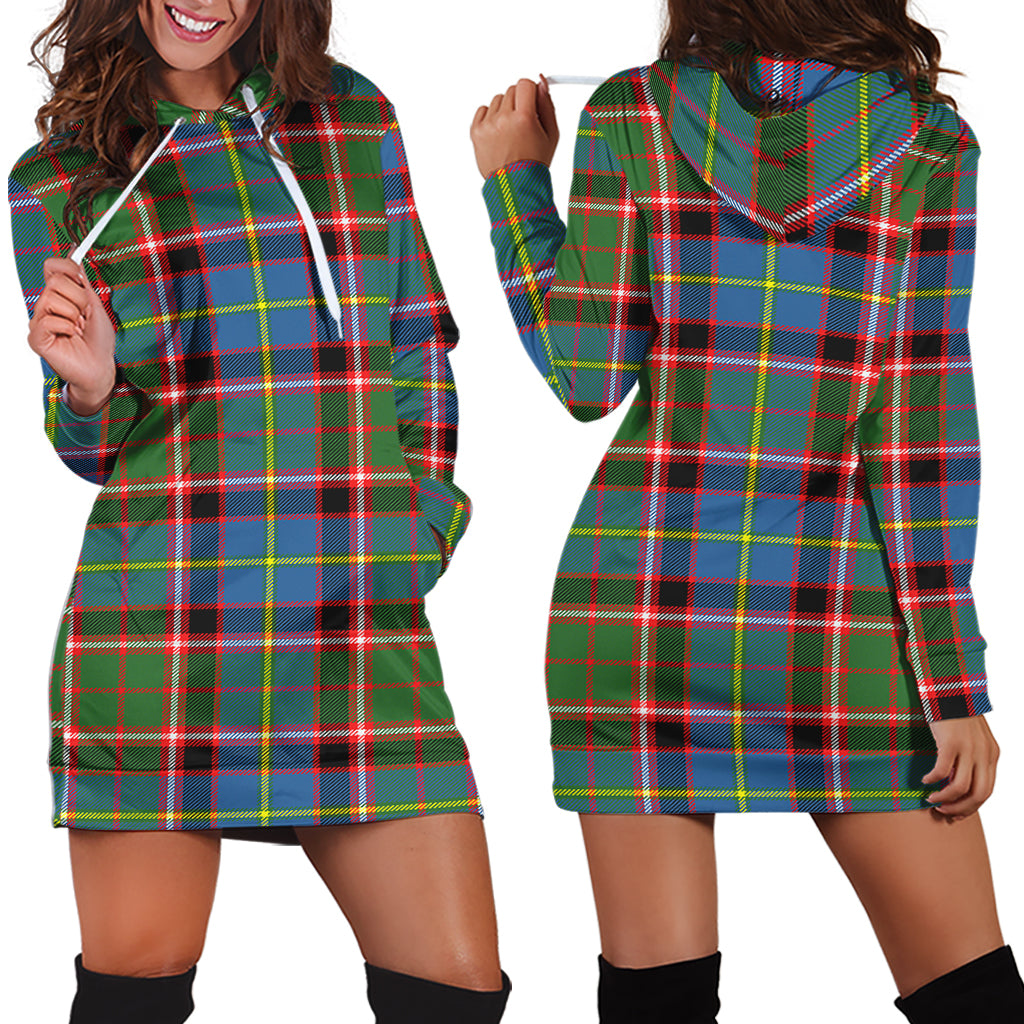 scottish-norvel-clan-tartan-hoodie-dress
