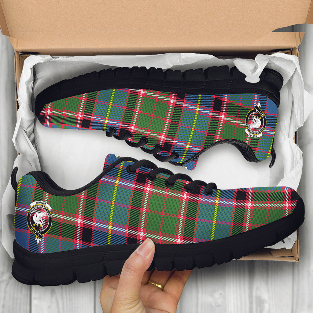 scottish-norvel-clan-crest-tartan-sneakers