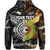 Custom New Zealand Australia Zip Hoodie Together Black, Custom Text And Number LT8 - Wonder Print Shop
