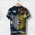 Custom New Zealand and Australia T Shirt Together Blue LT8 - Wonder Print Shop