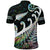 New Zealand Rugby Maori Polo Shirt Silver Fern Koru Vibes Paua Shell LT8 - Wonder Print Shop