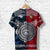Custom New Zealand and Tonga T Shirt Together Blue LT8 - Wonder Print Shop