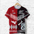 Custom New Zealand and Tonga T Shirt Together Red, Custom Text And Number LT8 - Wonder Print Shop