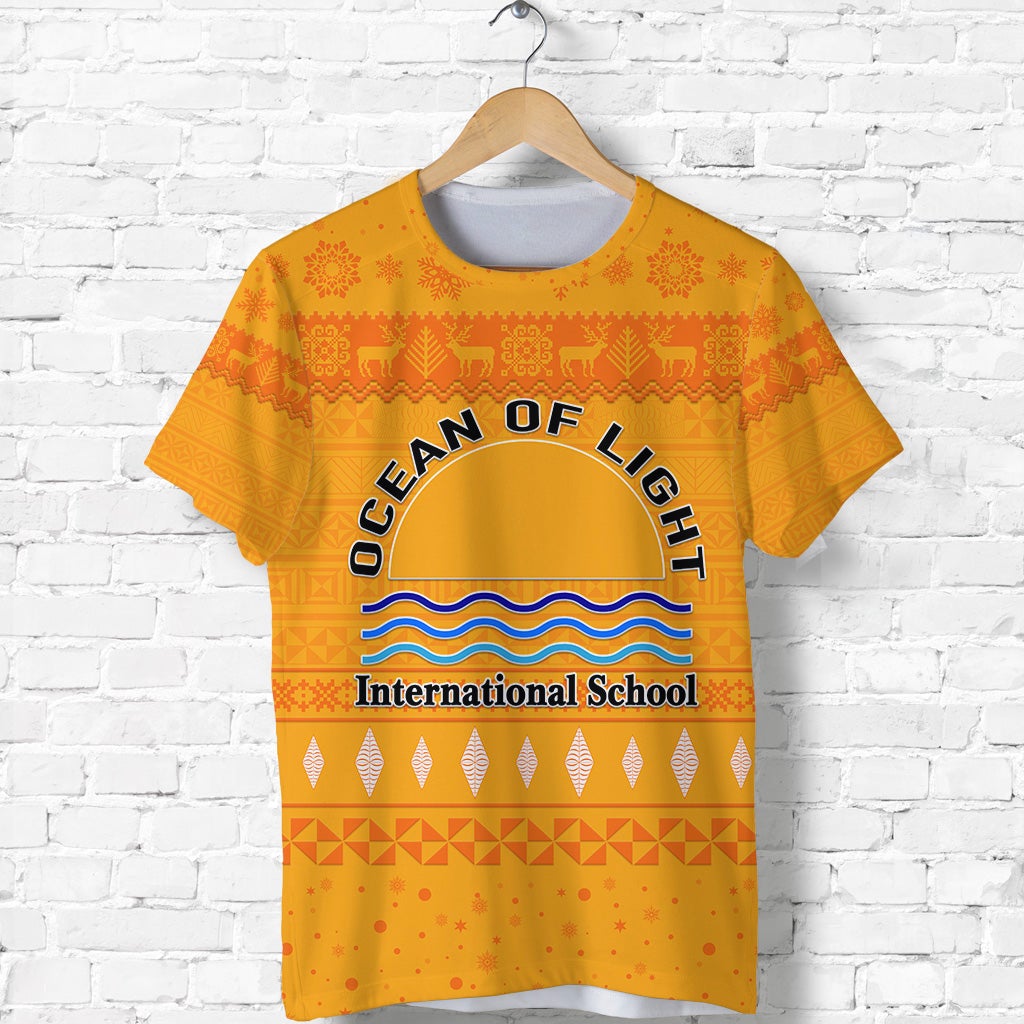 Ocean of Light International School Christmas T Shirt Simple Style LT8 - Wonder Print Shop