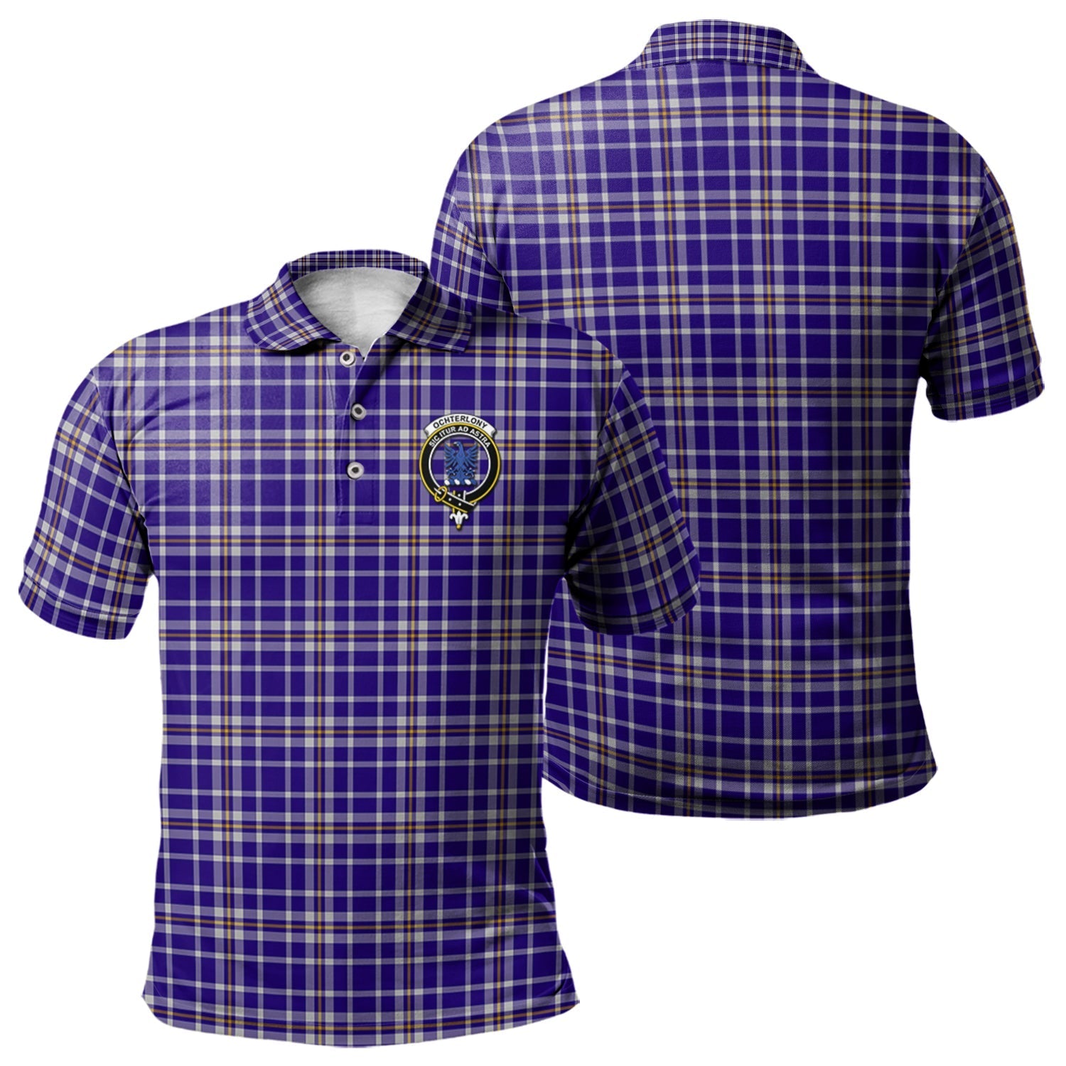 scottish-ochterlony-clan-crest-tartan-polo-shirt