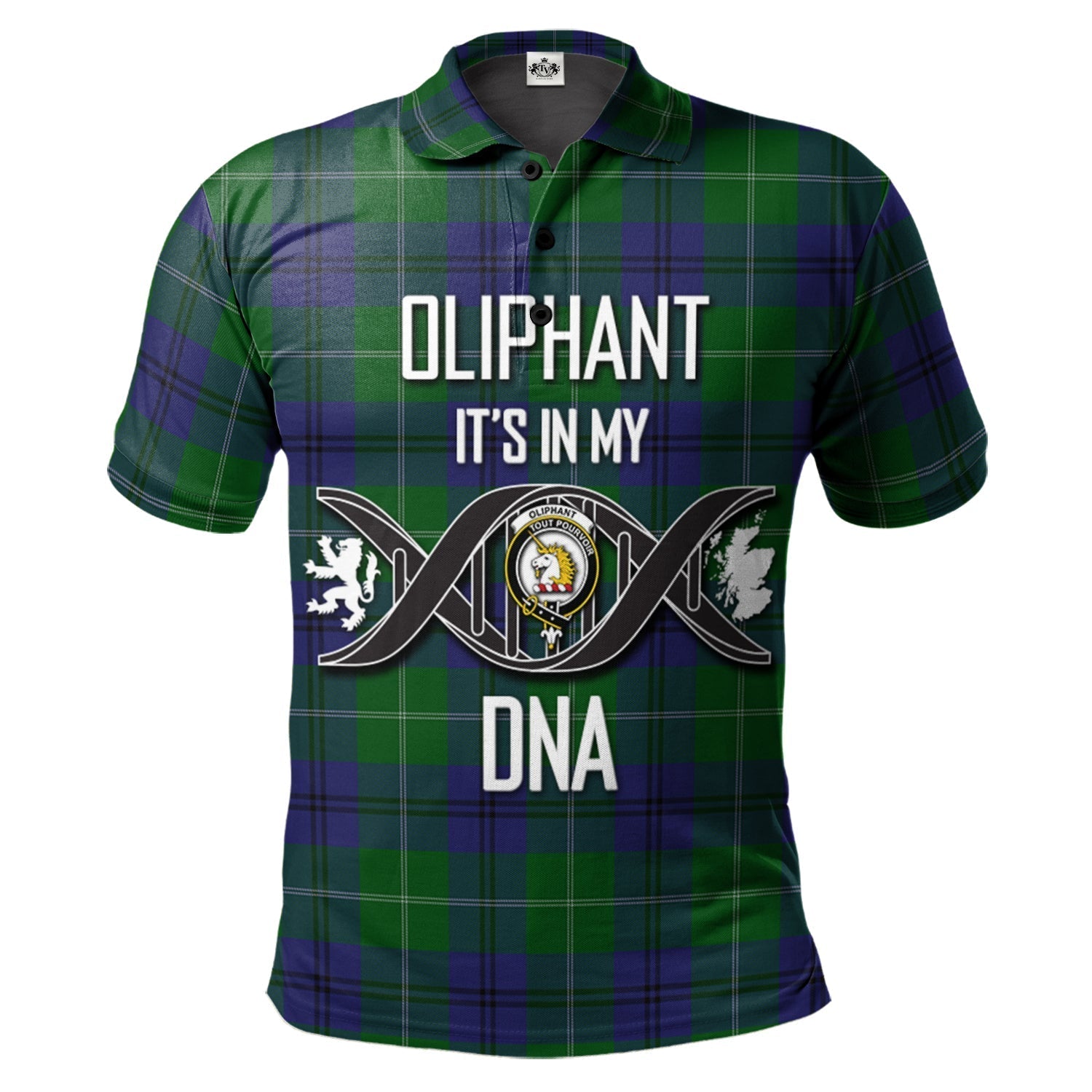 scottish-oliphant-clan-dna-in-me-crest-tartan-polo-shirt