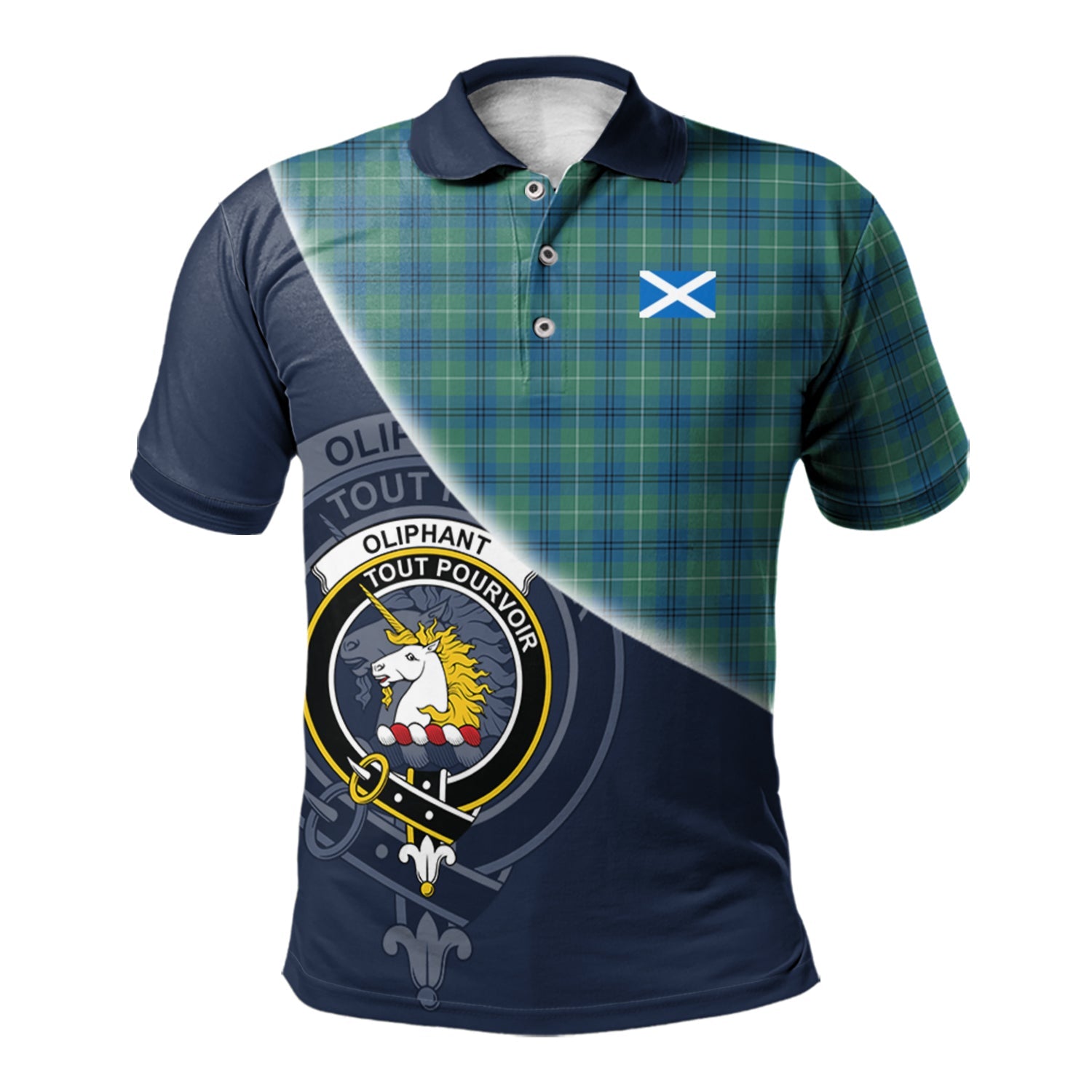 scottish-oliphant-ancient-clan-crest-tartan-scotland-flag-half-style-polo-shirt