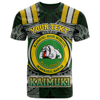 Hawaii Kaimuki High School T Shirt Custom Kaimuki High School Polynesian Pattern T Shirt LT10 - Wonder Print Shop