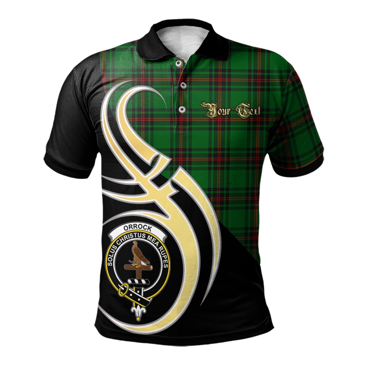 scotland-orrock-clan-crest-tartan-believe-in-me-polo-shirt