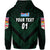 Custom Fiji Ovalau Rugby Zip Hoodie Dark Green Style, Custom Text And Number LT8 - Wonder Print Shop