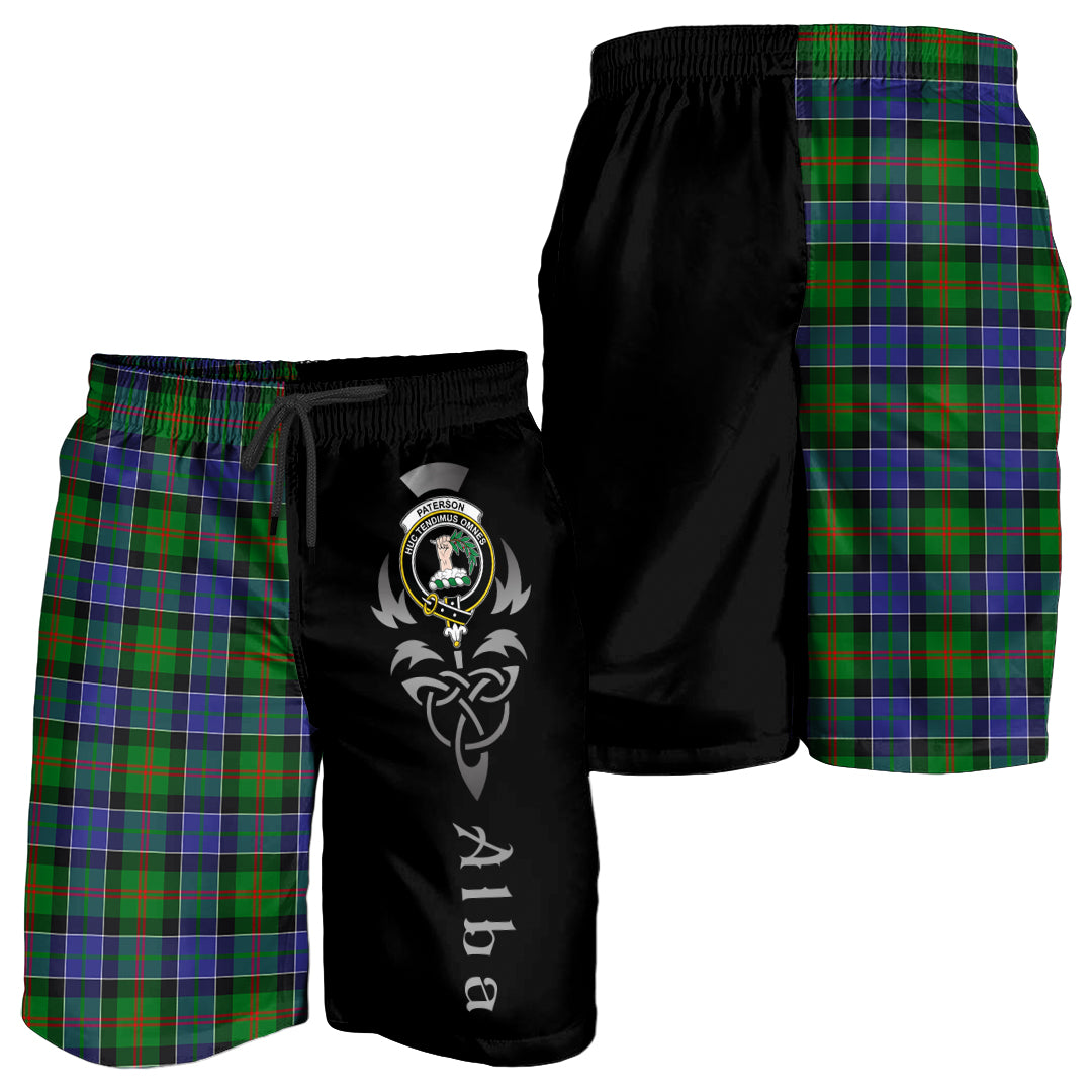 scottish-paterson-clan-crest-alba-celtic-tartan-men-shorts