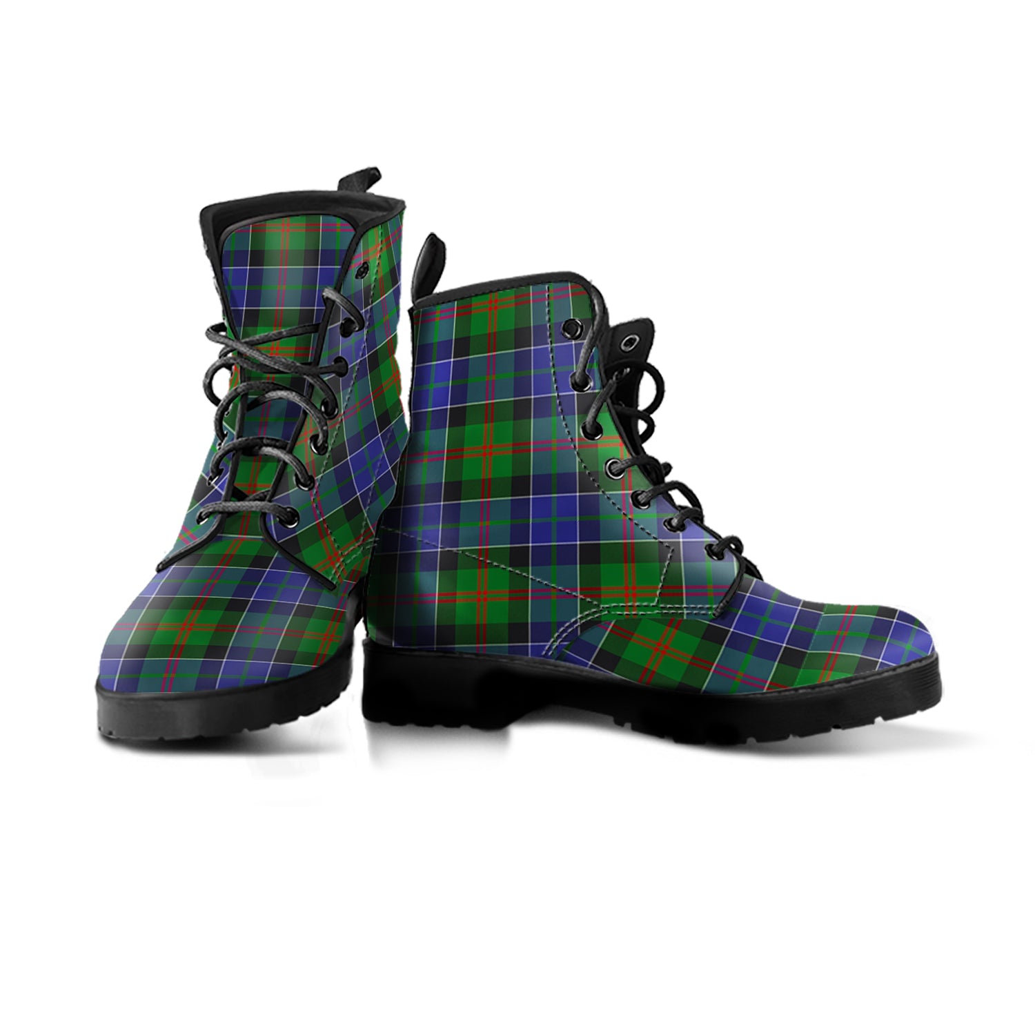 scottish-paterson-clan-tartan-leather-boots