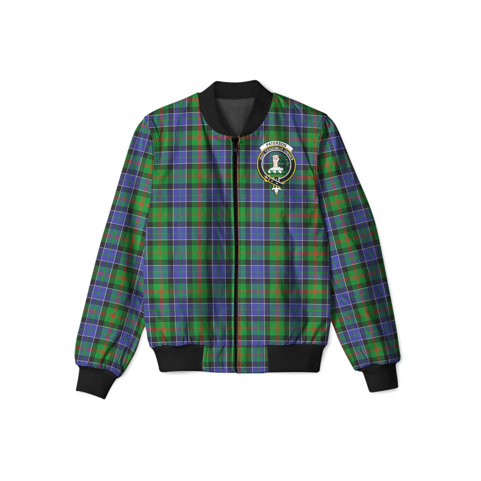 scottish-paterson-clan-crest-tartan-bomber-jacket