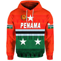 Penama Province Hoodie Vanuatu Pattern Traditional Style LT8 - Wonder Print Shop