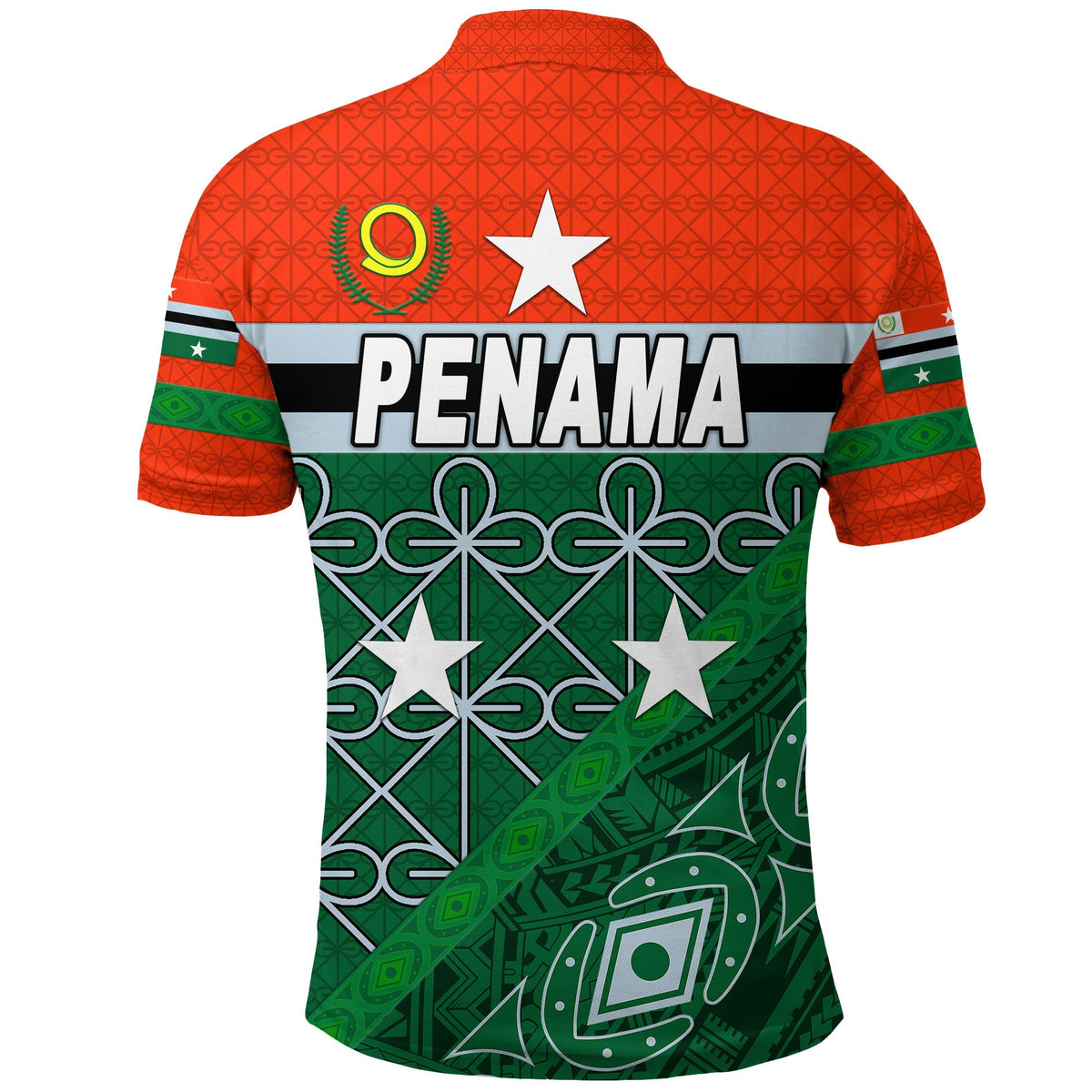 Penama Province Polo Shirt Vanuatu Pattern Unique Style LT8 - Wonder Print Shop