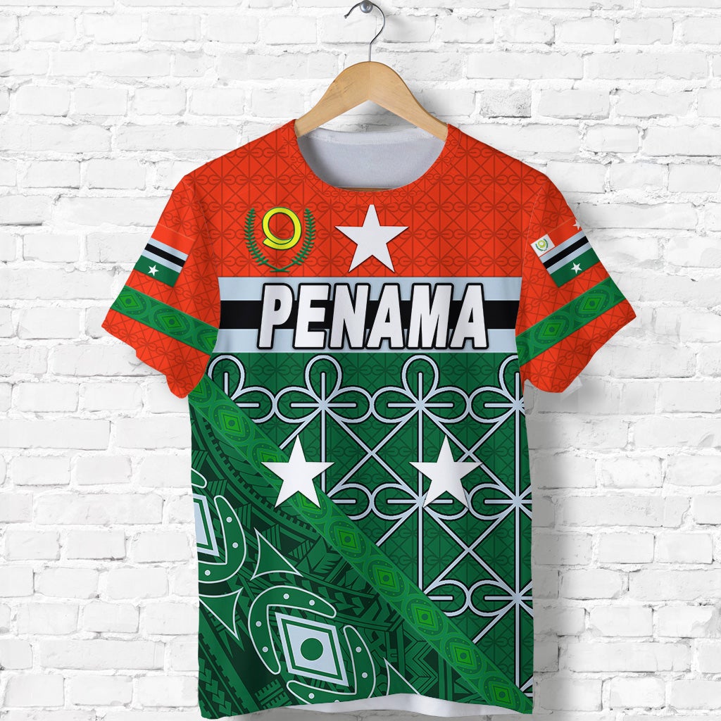 Penama Province T Shirt Vanuatu Pattern Unique Style LT8 - Wonder Print Shop