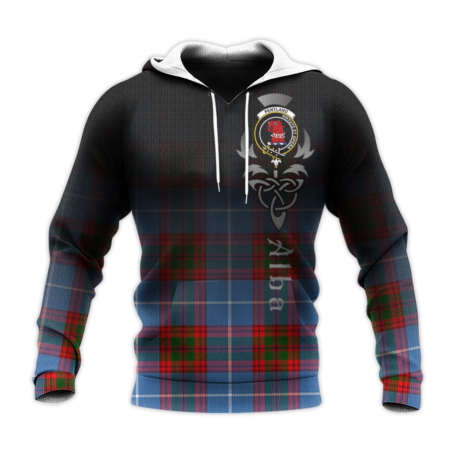 scottish-pentland-clan-crest-alba-celtic-tartan-hoodie
