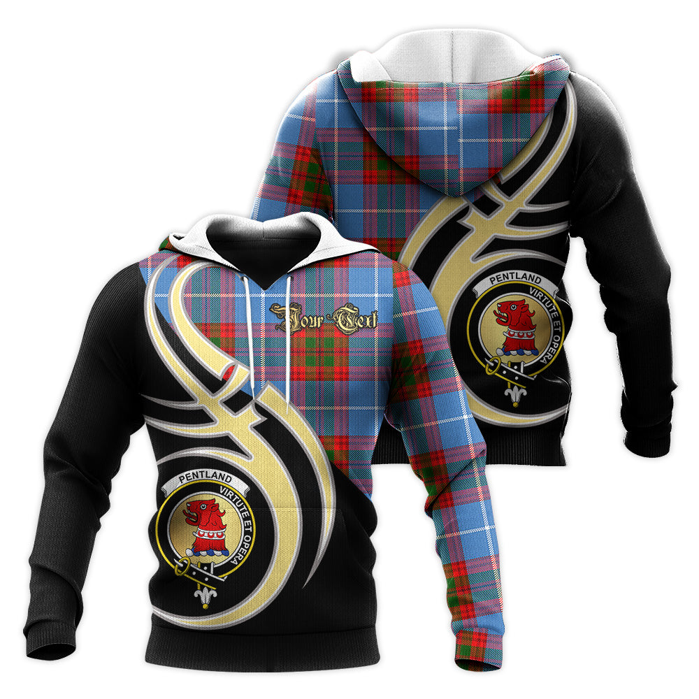 scottish-pentland-clan-crest-believe-in-me-tartan-hoodie